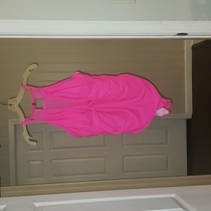 Never Worn Tempt Me Women One Piece Swimsuit High Neck Plunge Mesh